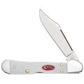 Case Cutlery Knife, Sparxx White Syn. Mini Copperlock 60185